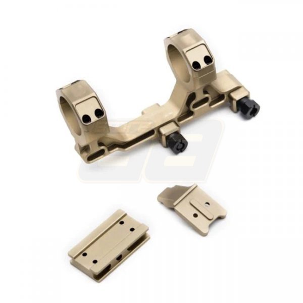 Airsoft Artisan 30mm Modular Scope Mount Rail System T1 / T2 Adapter - Dark Earth