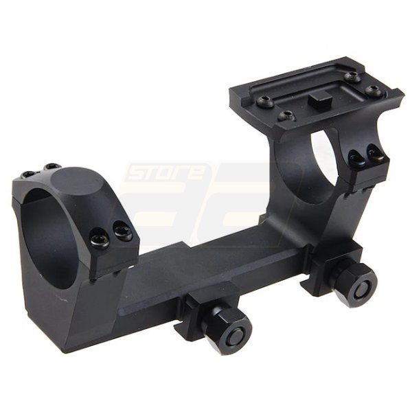 Airsoft Artisan 30mm One Piece Mount & T1 Scope Ring Interface CNC Aluminium - Black