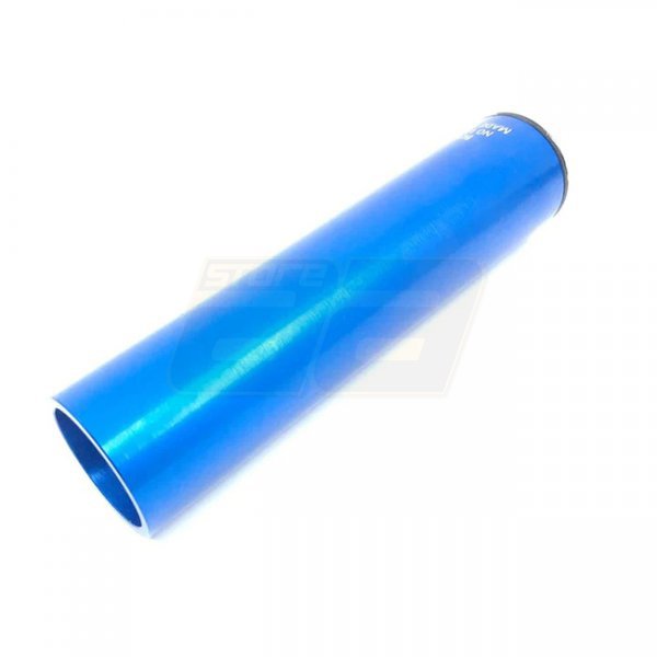 Airsoft Artisan Dummy Training Silencer Tube 14mm CCW - Blue