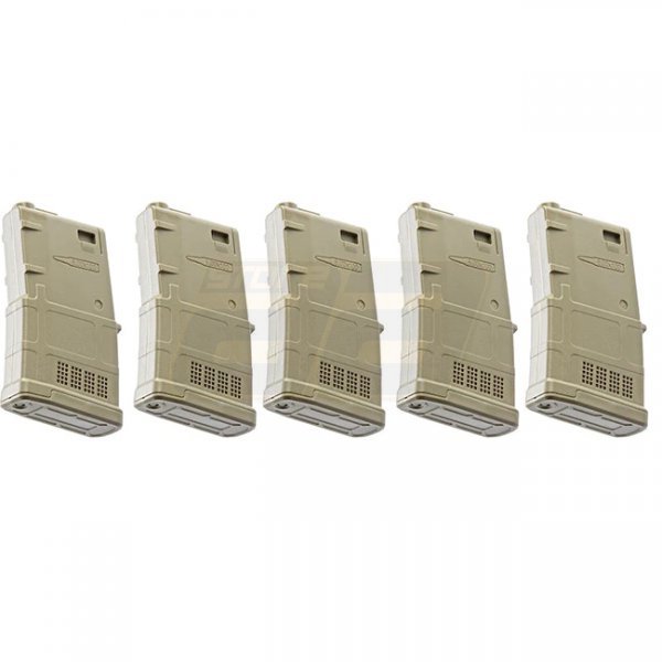 Ares M4 100rds AEG Magazine Set - Dark Earth