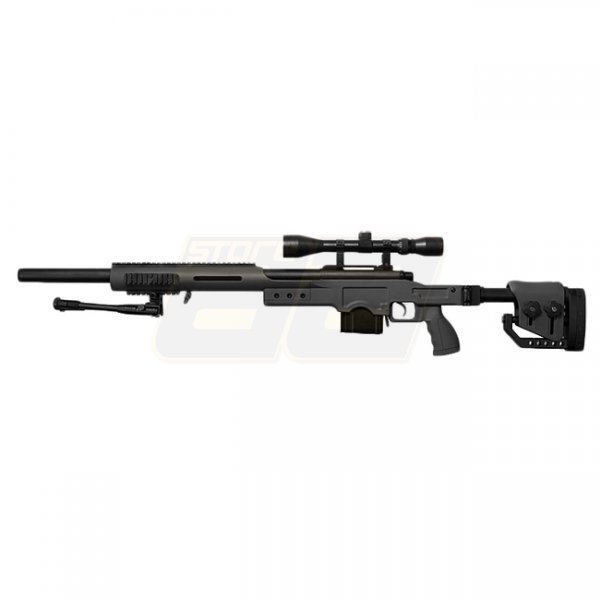 Well MB4410D Sniper Rifle Scope & Bipod Set - Black