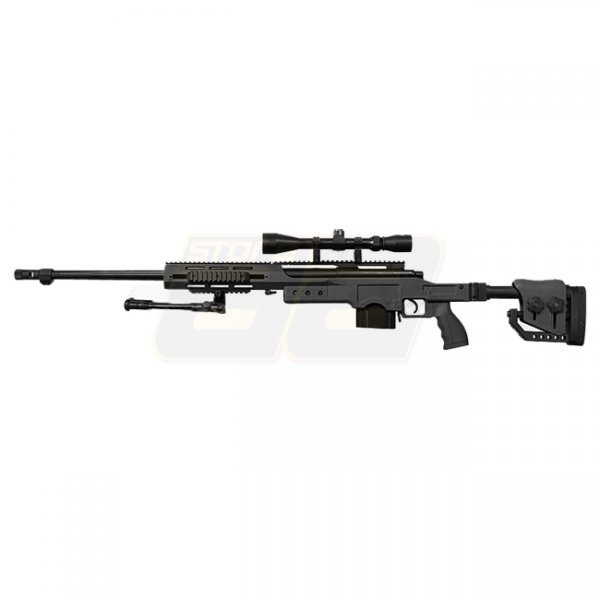 Well MB4411D Sniper Rifle Scope & Bipod Set - Black
