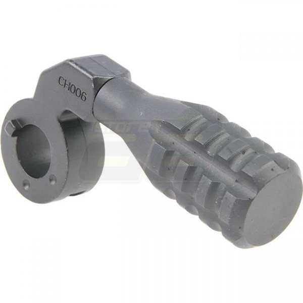 Ares Striker Cocking Handle Low-Profile Zinc Alloy CNC Type C - Grey