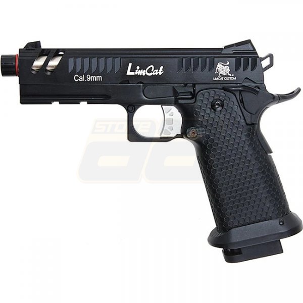 Army Armament Limcat 4.3 Hi-Capa Gas Blow Back Pistol - Black