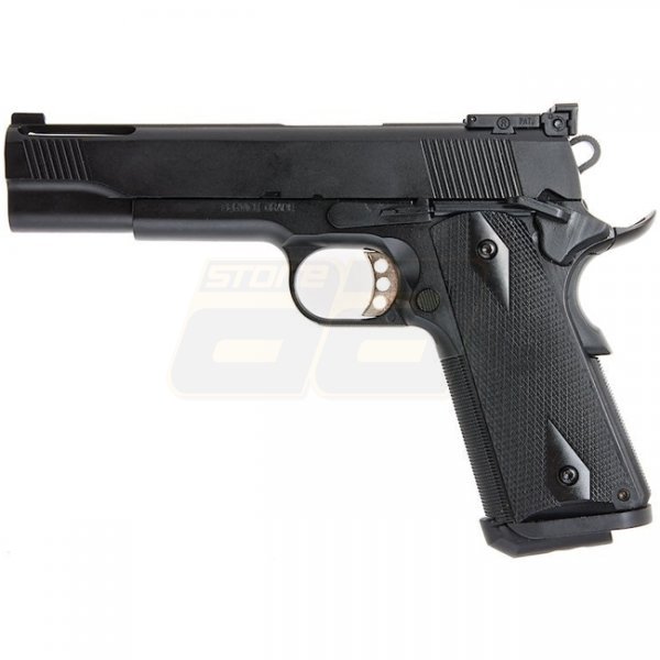 Army Armament R30 M1911A1 V12 Custom Gas Blow Back Pistol - Black