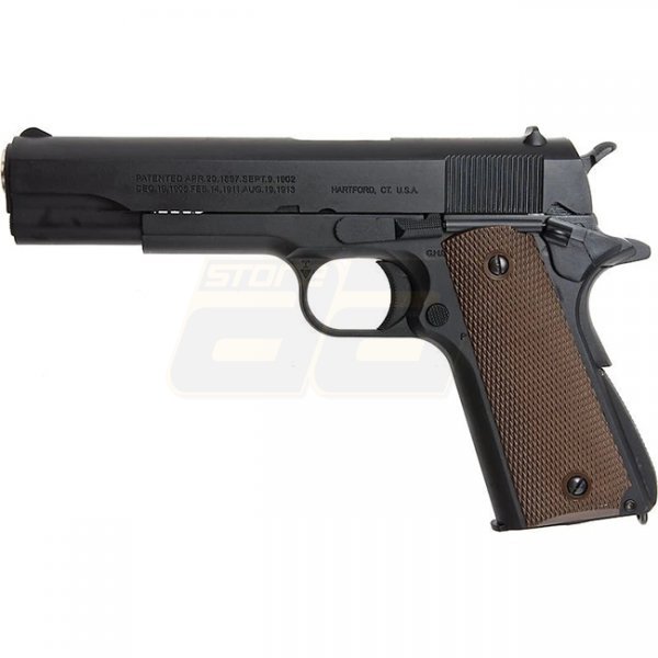 Army Armament R31 1911 Gas Blow Back Pistol - Black