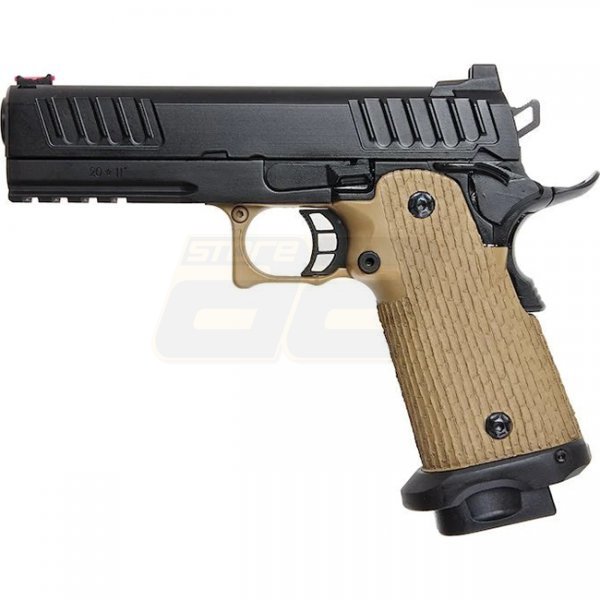 Army Armament R603 STI Staccato P Gas Blow Back Pistol - Dark Earth