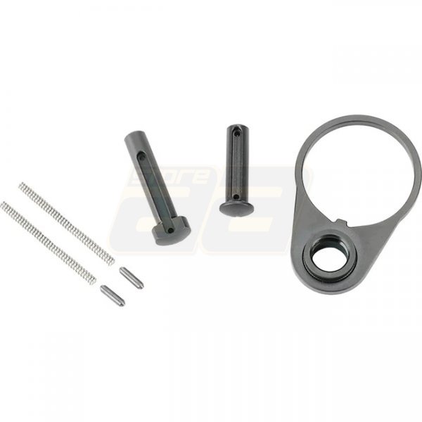 BJ TAC M4 GBBR Take Down Pins & QD Ring Set - Black