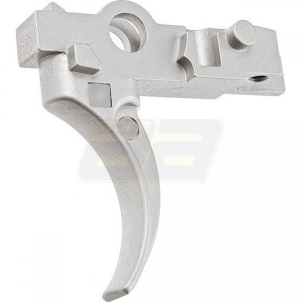 BJ TAC Marui M4 MWS GBBR BC Steel Trigger - Silver