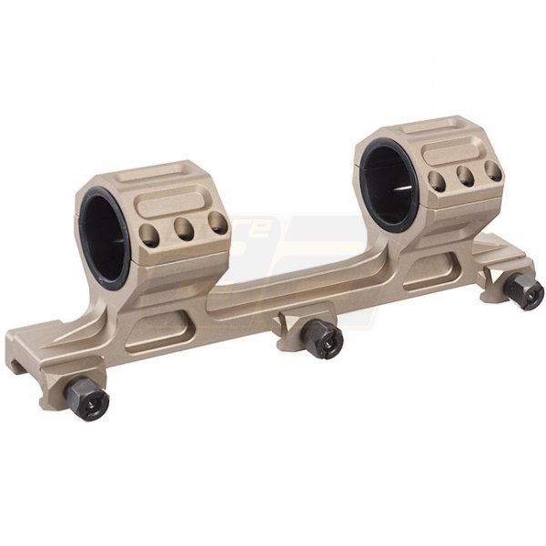 Blackcat 25/30mm GE Big Dual Scope Mount - Tan