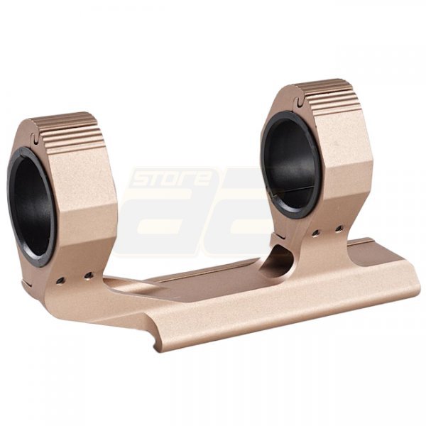 Blackcat 25/30mm Short Dual Scope Mount - Tan