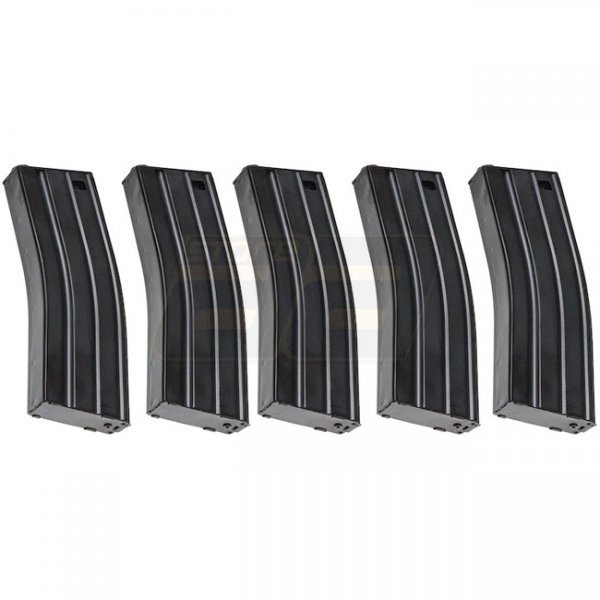 D-Day M4 30/130rds AEG Magazine Set - Black