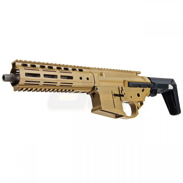 Dytac EMG Marui MWS GBBR Noveske Gen 4 Ghetto Blaster Receiver Kit 7.94 Inch - Brown