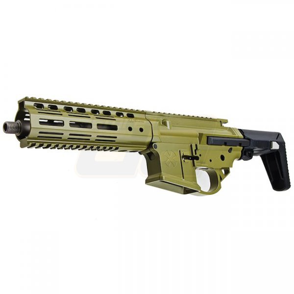 Dytac EMG Marui MWS GBBR Noveske Gen 4 Ghetto Blaster Receiver Kit 7.94 Inch - Green