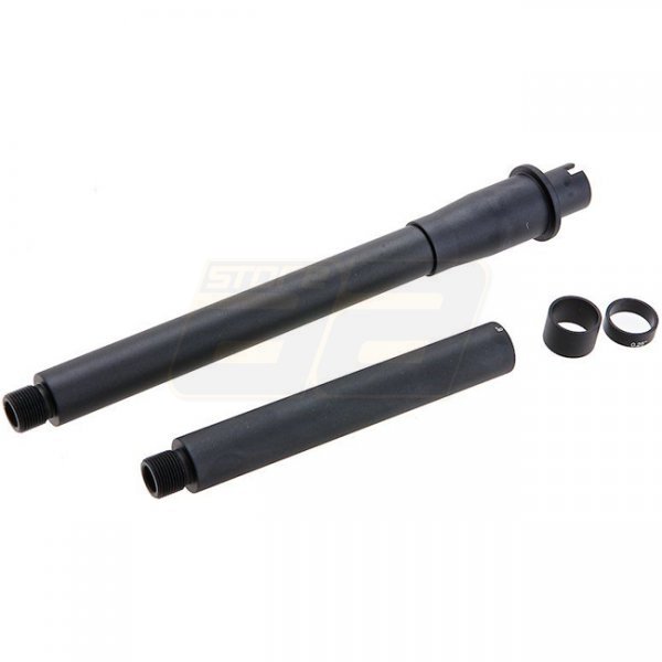 Dytac Marui MWS GBBR Modular Outer Barrel Medium Length Kits - Black