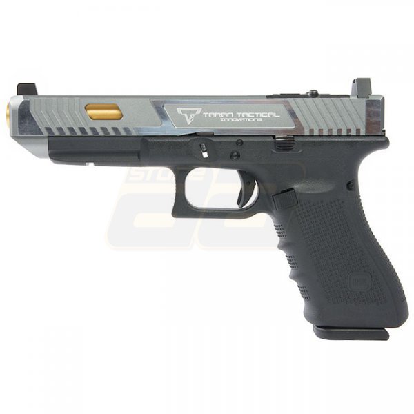 EMG TTI G34 Gen 4 Gas Blow Back Pistol RMR Cut Slide - Grey