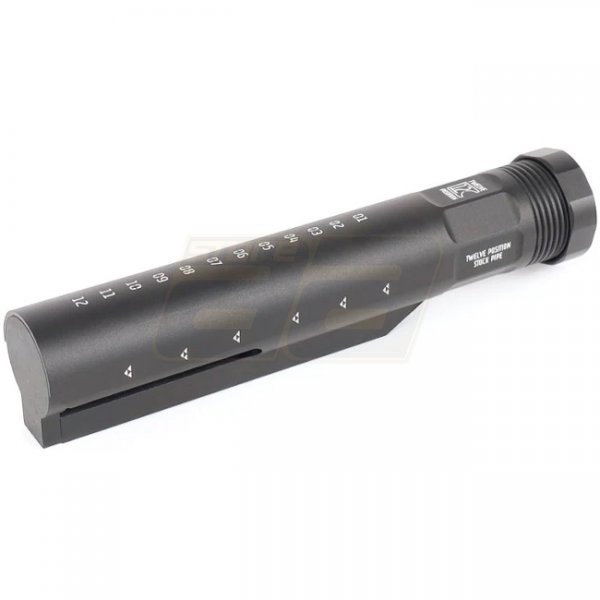 First Factory M4 AEG Lightweight 12 Position Buffer Tube - Black