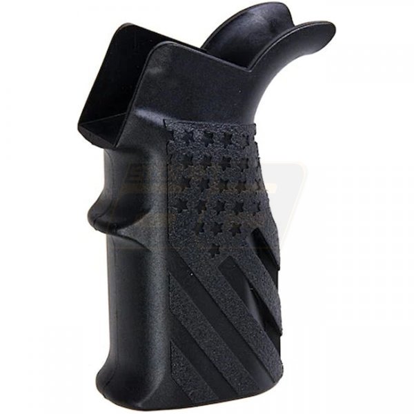 G&P M4 AEG Grip US Flag CNC - Black