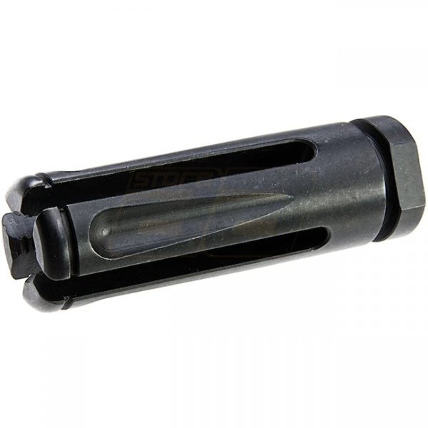 G&P M4 B5 Flashhider Steel 14mm CCW