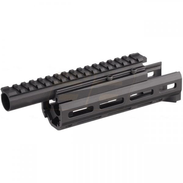 Hephaestus GHK / LCT AK Handguard 6.5 Inch M-LOK & Railed Gas Tube Set