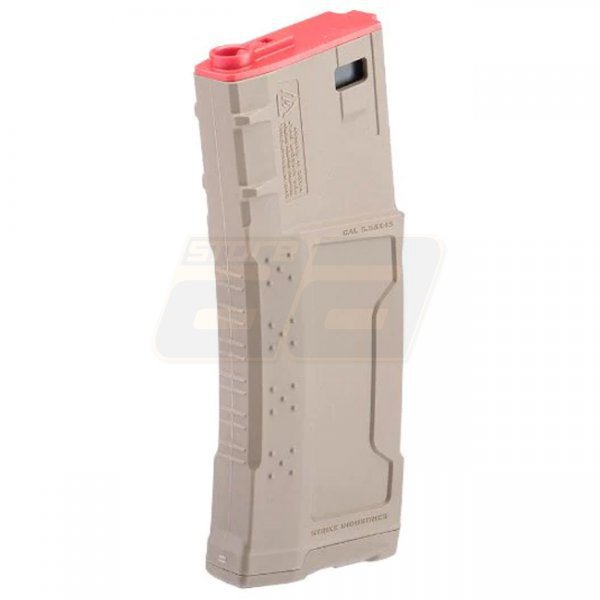 King Arms EMG Strike Industries M4 250rds AEG Magazine - Dark Earth