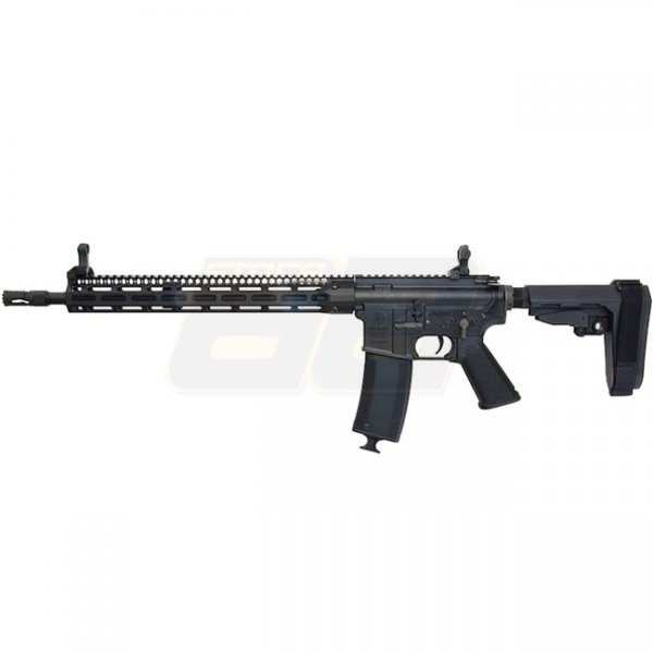 King Arms EMG Troy Industries SOCC M4 AEG 15 Inch RIS - Black