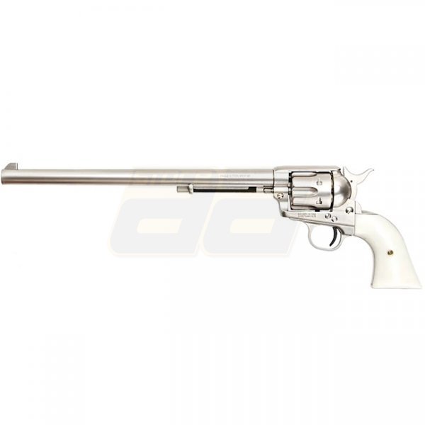 King Arms SAA .45 Peacemaker Gas Revolver L - Silver