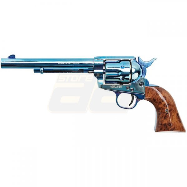 King Arms SAA .45 Peacemaker Gas Revolver M - Blue