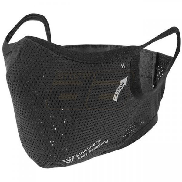 Laylax Battle Style AeroFlex Face Guard - Black - L/XL