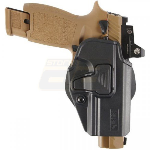 Laylax Battle Style CQC Holster VFC SIG Sauer M17 GBB Right Hand - Black