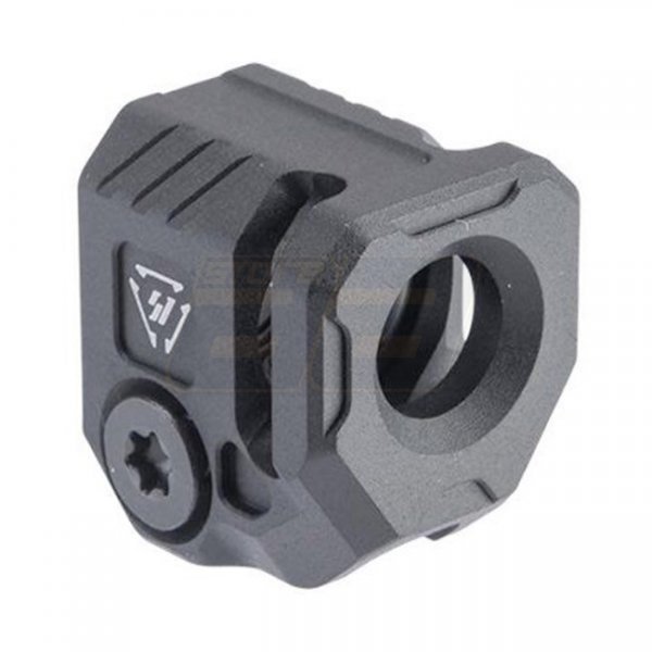 Madbull Strike Industries GBB Strike Mico Threaded Comp QUAD 14mm CCW - Black