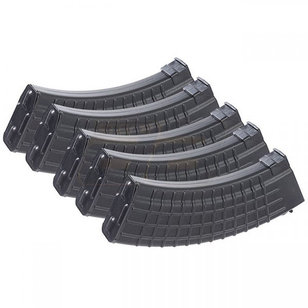 MAG AK47 100rds AEG Magazine Waffle Type Set - Black