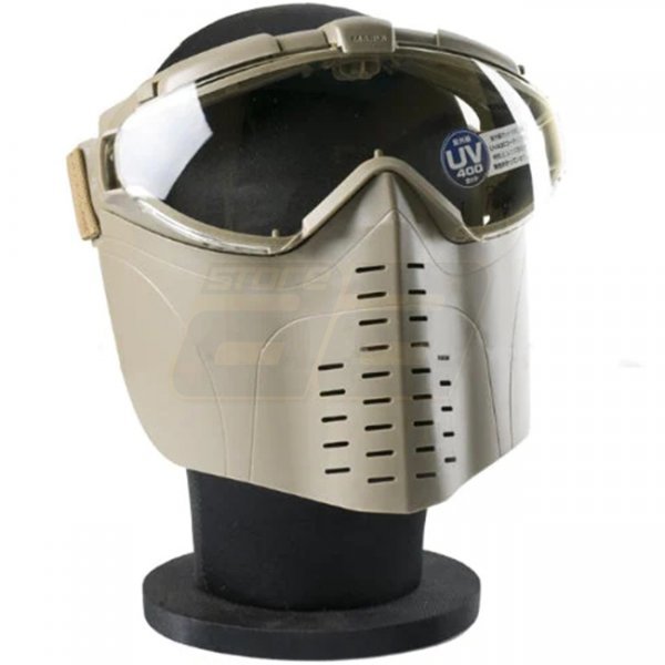 Marui Pro Mask Goggle & Anti-Fog Fan - Coyote