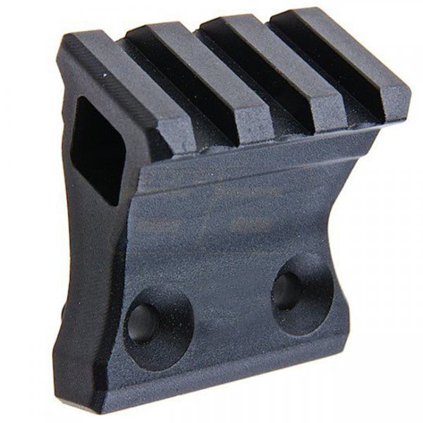 METAL 45 Degree M-LOK Offset Optic Rail Mount - Black