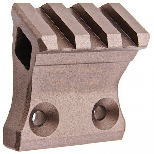 METAL 45 Degree M-LOK Offset Optic Rail Mount - Dark Earth