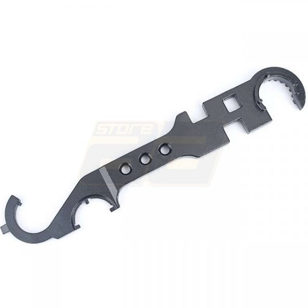 METAL Multi Functional Wrench Steel Tool - Black