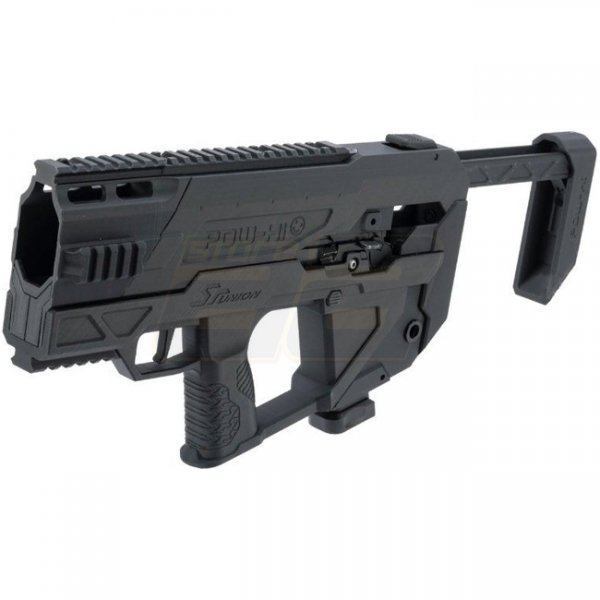 SRU Marui / WE / AW / KJW Hi-Capa GBB PDW Bullpup Kit - Black