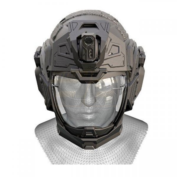 SRU P3 Tactical Helmet Kit Type III - Black