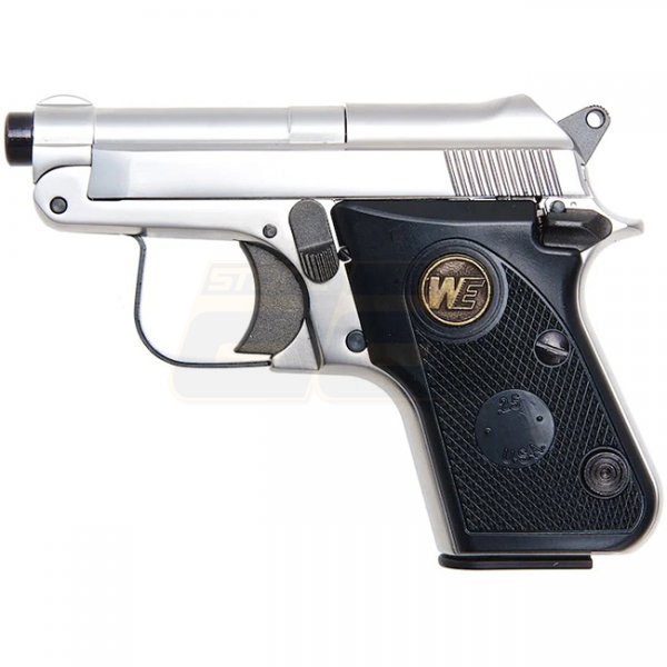 WE 950 Gas Blow Back Pistol - Silver