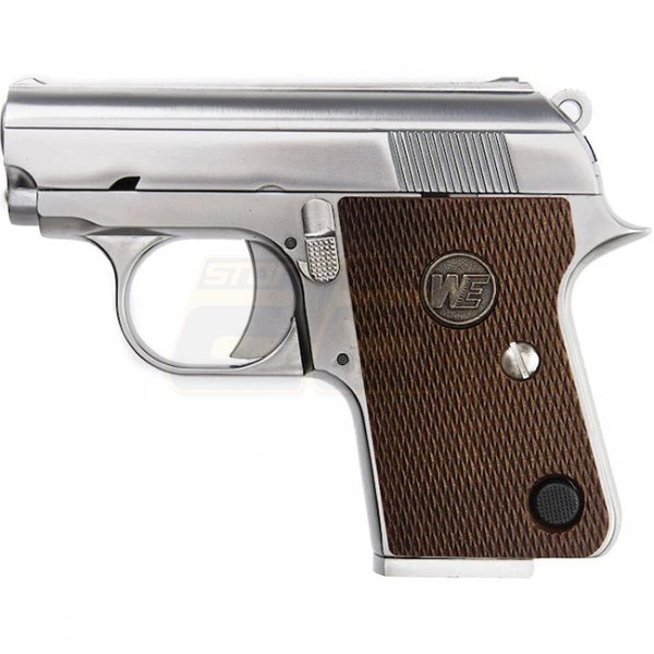 WE CT25 Gas Blow Back Pistol - Silver