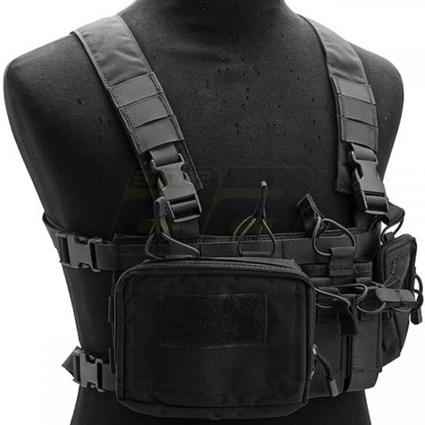 WoSport DECRX Heavy Chest Rig - Black