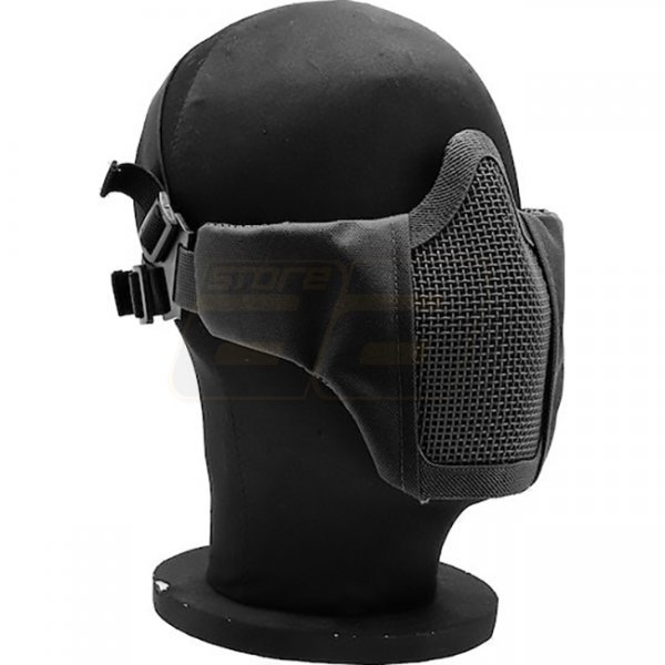 WoSport Half Face Mask Glory - Black