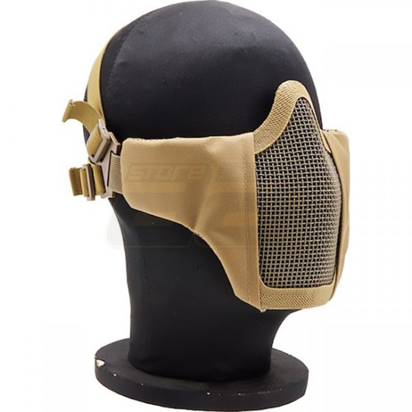 WoSport Half Face Mask Glory - Tan