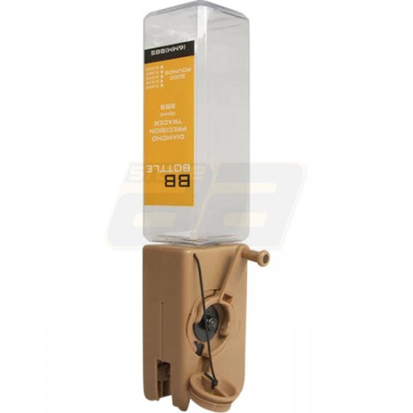 WoSport Speedloader BB Loader M4 AEG Magazine BB Bottle - Tan