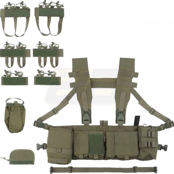 WoSport UW Tactical Patrol Chest Rig - Ranger Green