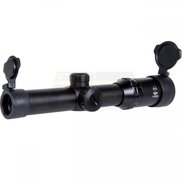 Theta Optics 1-4x24 FFP Running Scope - Black