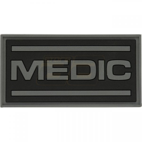 M-Tac Medic Rubber Patch - Black / Grey