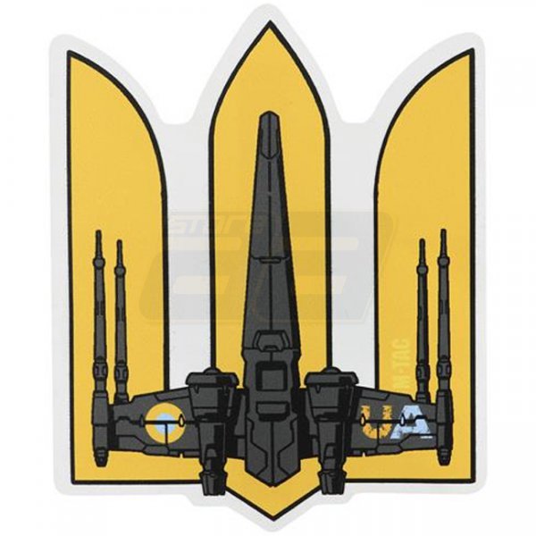 M-Tac Trident UA-Wing Sticker Large - Yellow