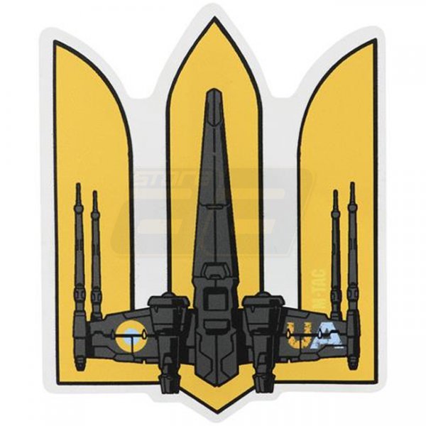 M-Tac Trident UA-Wing Sticker Small - Yellow