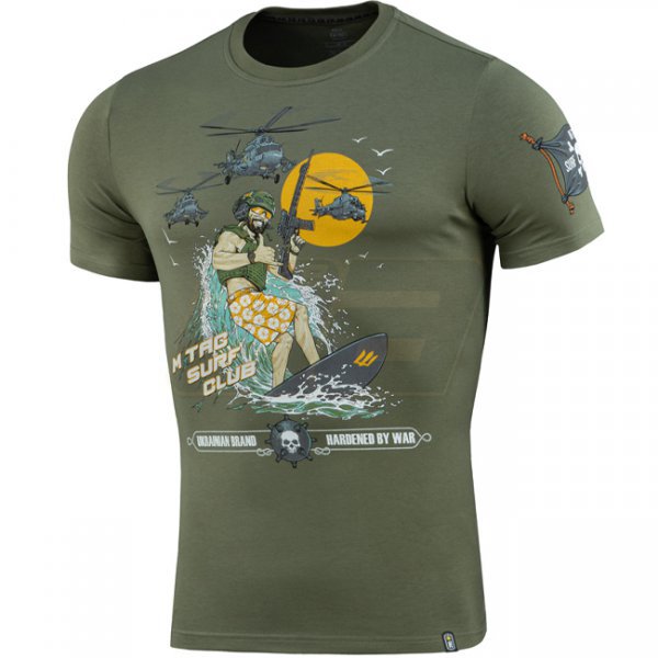 M-Tac Surf Club T-Shirt - Light Olive - XS